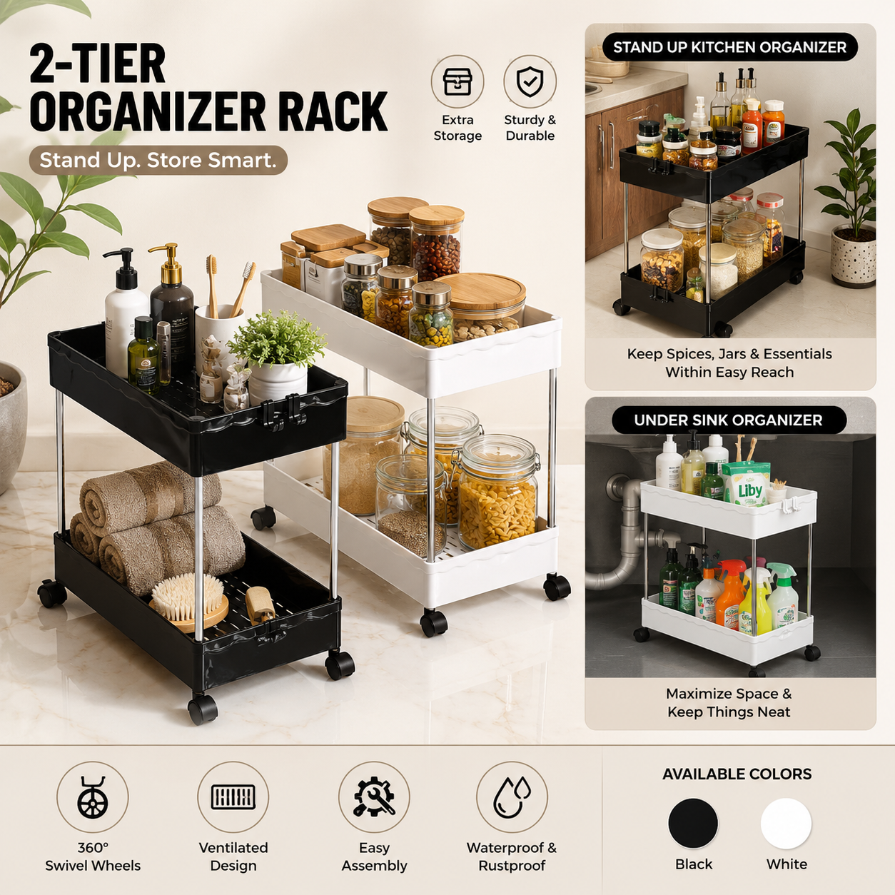 Multiuse Smart 2-Layer Organizer by Matrix..