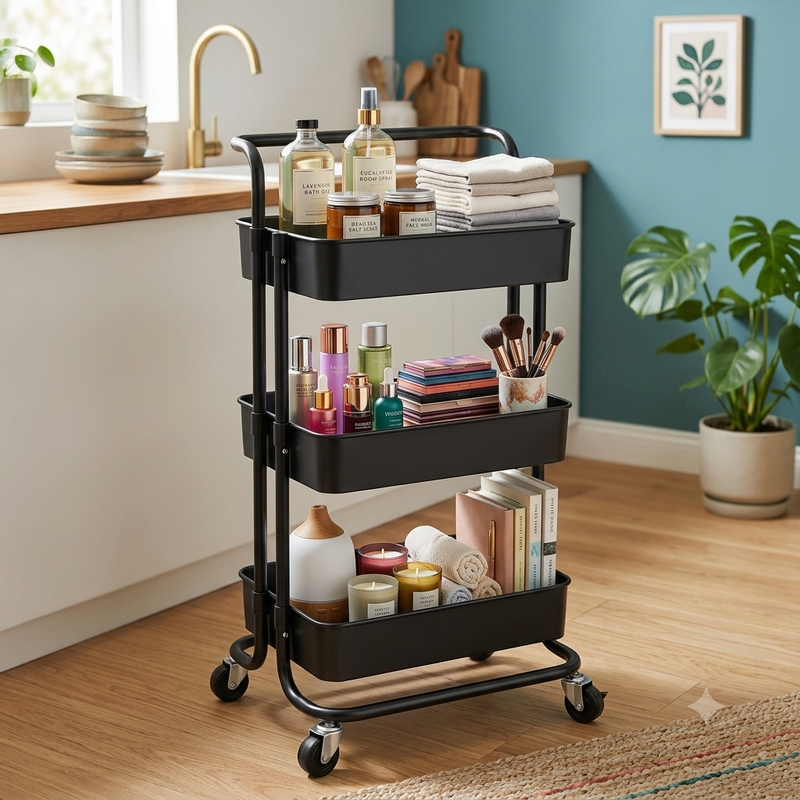 3-Tier Organizer Trolley by Matrix