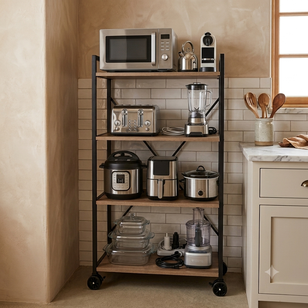 4-Tier Universal Storage Rack by Matrix