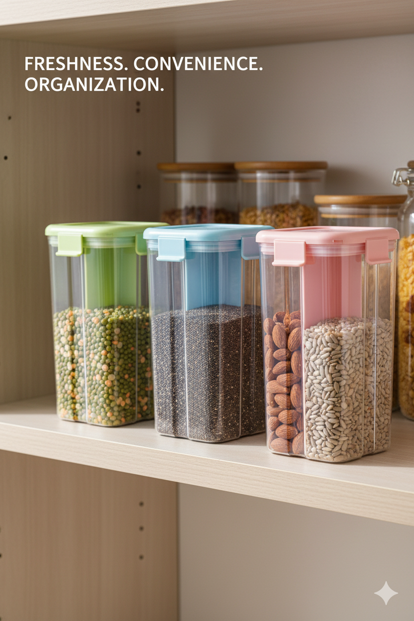 2 Partition Storage Box