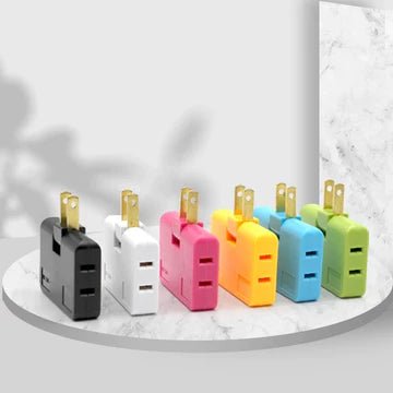 Rotatable plug Adapter 3 In 1 - All-In-One Store