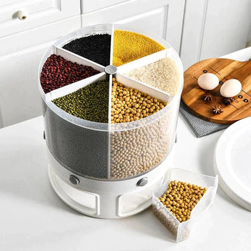 Rotating Dispenser (6 in 1) - All-In-One Store