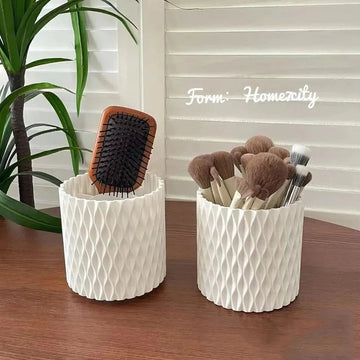 Rotating make-up brushes holder - All-In-One Store