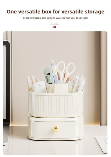 Rotating Vanity Makeup Organizer - All-In-One Store