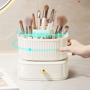 Rotating Vanity Makeup Organizer - All-In-One Store