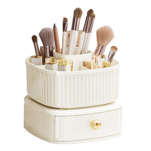 Rotating Vanity Makeup Organizer - All-In-One Store