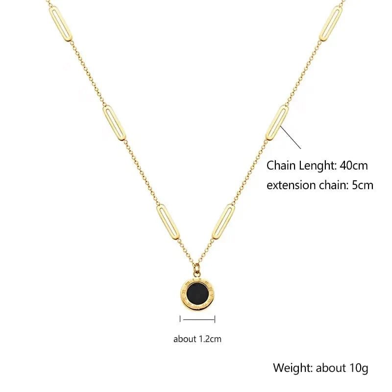 Round Double Sided Necklace - All-In-One Store