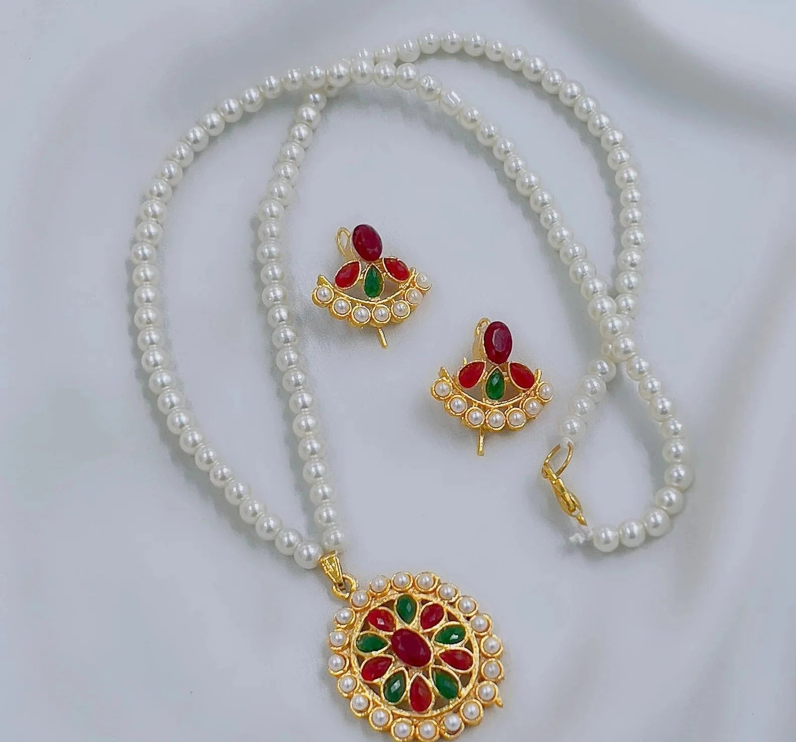 Round Flower Pendant Set - All-In-One Store