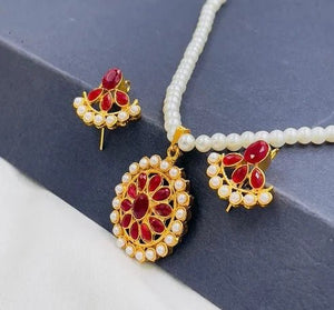 Round Flower Pendant Set - All-In-One Store