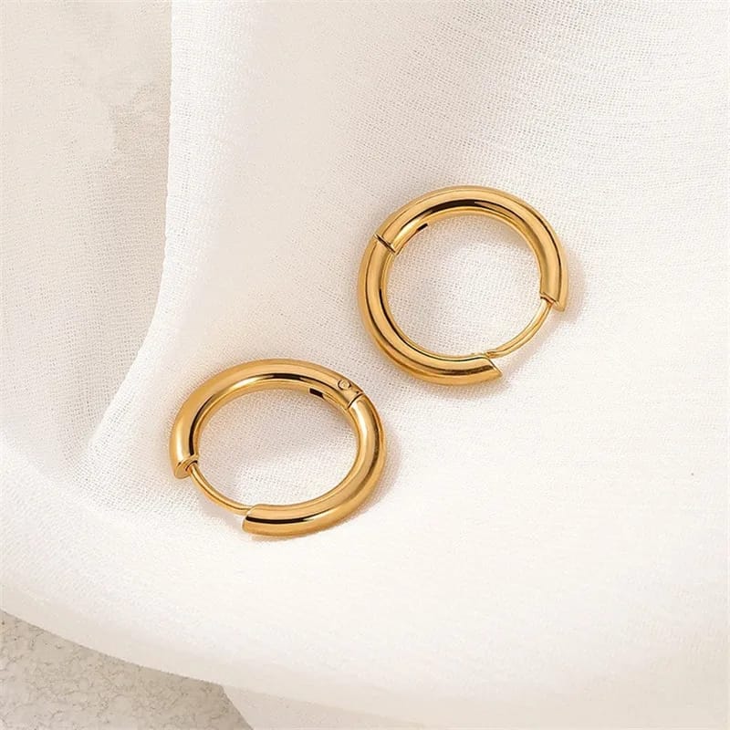 Round Hoop Earrings - All-In-One Store