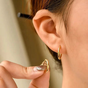 Round Hoop Earrings - All-In-One Store