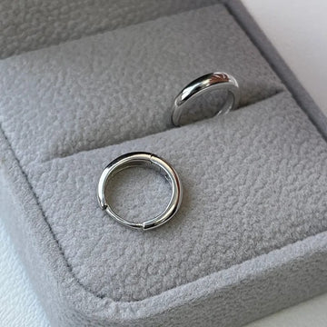 Round Hoop Earrings - All-In-One Store