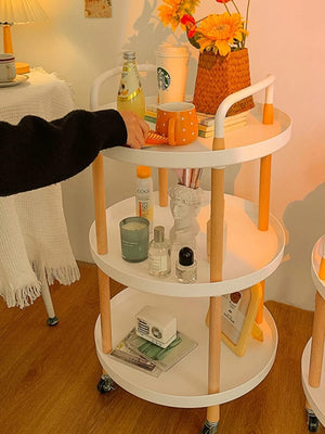 Round Style Organizer Trolley - All-In-One Store