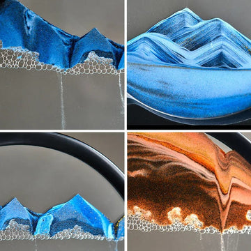 Sandscape Moving Round Glass - All-In-One Store