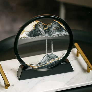 Sandscape Moving Round Glass - All-In-One Store