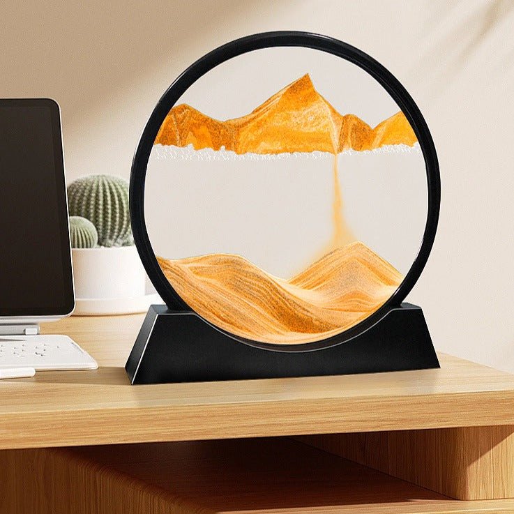 Sandscape Moving Round Glass - All-In-One Store