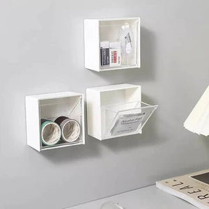 Self-adhesive Flip-top Case Holder - All-In-One Store