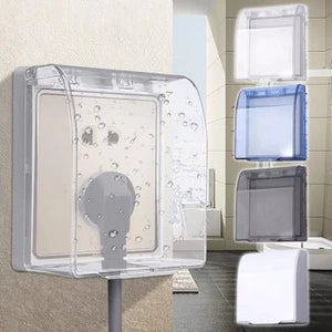Self-adhesive Waterproof Acrylic Switch Cover - All-In-One Store