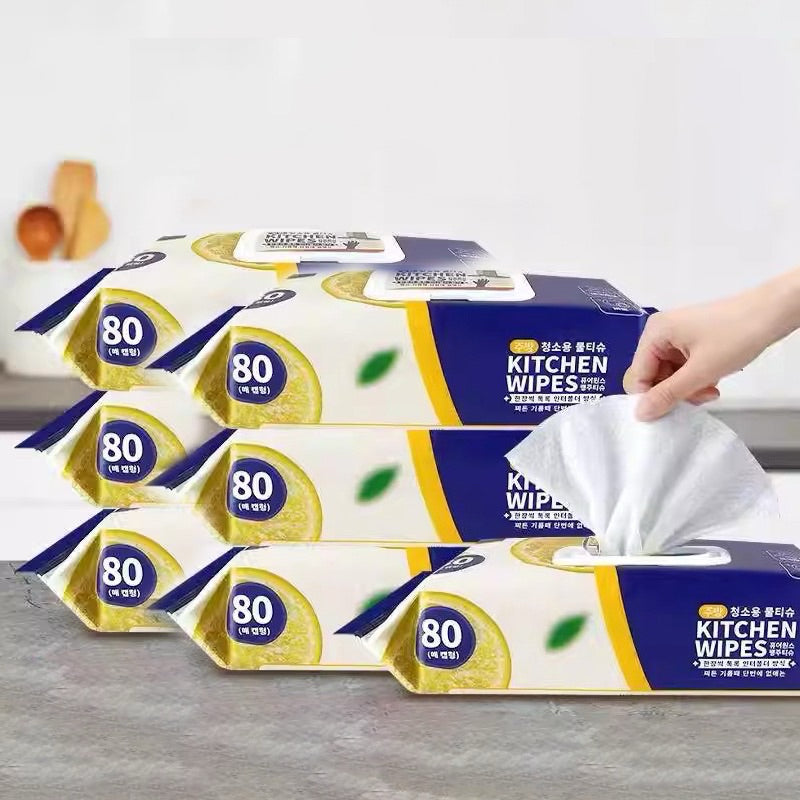 80 Pcs Heavy Duty Kitchen Wipes