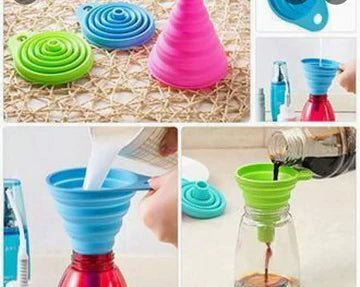 Silicone Foldable Funnel - All-In-One Store