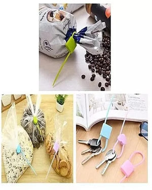 Silicone Lock Shape Cable Tie - All-In-One Store