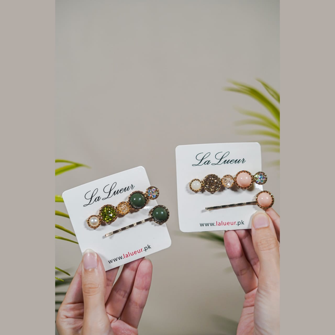 Simulated Pearl Hairclips (2 pcs) - All-In-One Store