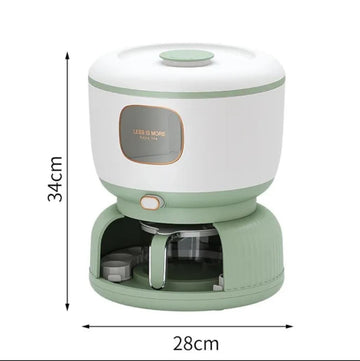 Sleek Design Rice & Egg Storage Bucket - All-In-One Store