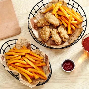 Snack Buckets & Restaurant Style Serving Platter - All-In-One Store