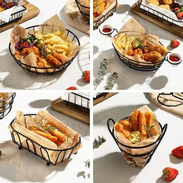 Snack Buckets & Restaurant Style Serving Platter - All-In-One Store
