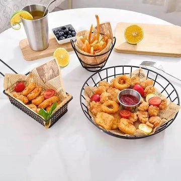 Snack Buckets & Restaurant Style Serving Platter - All-In-One Store