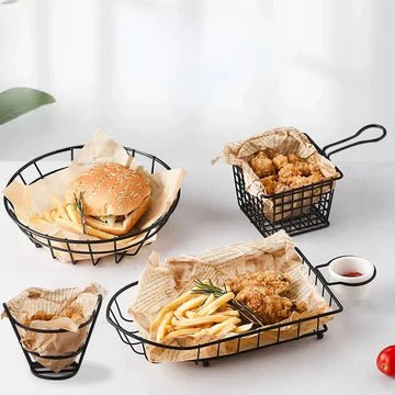 Snack Buckets & Restaurant Style Serving Platter - All-In-One Store