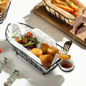 Snack Buckets & Restaurant Style Serving Platter - All-In-One Store