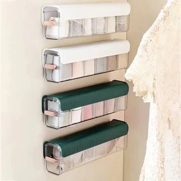 Space-Efficient Wall Mounted 6 Portion Dispaly Box - All-In-One Store