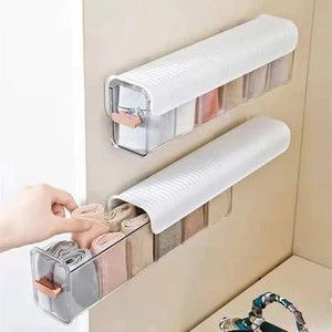 Space-Efficient Wall Mounted 6 Portion Dispaly Box - All-In-One Store