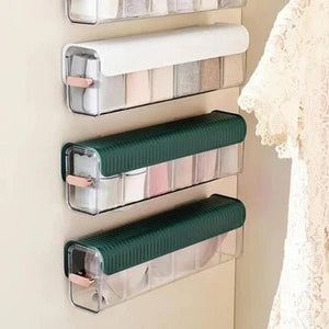 Space-Efficient Wall Mounted 6 Portion Dispaly Box - All-In-One Store