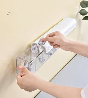 Space-Efficient Wall Mounted 6 Portion Dispaly Box - All-In-One Store