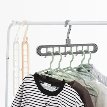 Space Saving Hangers Holder - All-In-One Store