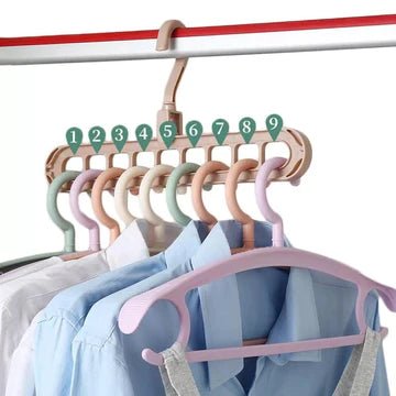 Space Saving Hangers Holder - All-In-One Store