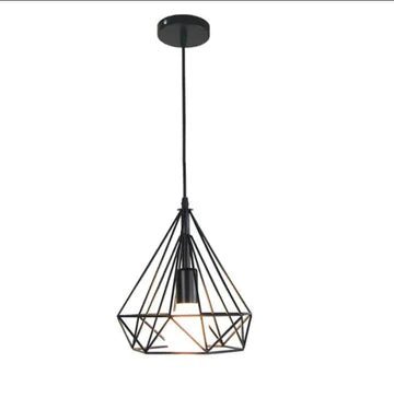 Sparkling Diamond Drop Pendant Lamp with vintage edison bulb - All-In-One Store