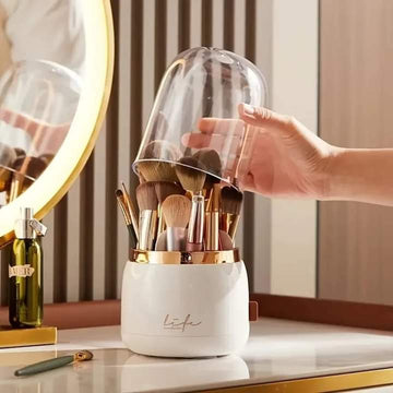 Spin Glam Brush Organizer - All-In-One Store