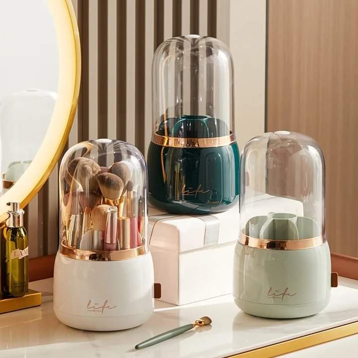Spin Glam Brush Organizer - All-In-One Store