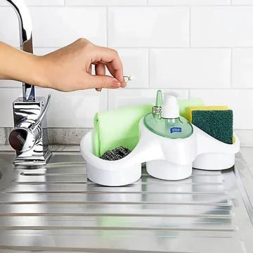 Sponge with Detergent Container - Boxed – All-In-One Store