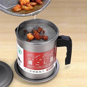 Stainless Steel Oil Filter Pot - All-In-One Store