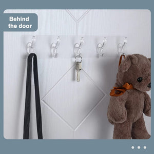 Stickon Lid Holder (5 hooks) - All-In-One Store