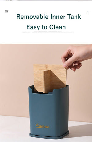 Tableware Wood Chopstick Cage - All-In-One Store