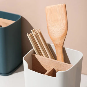 Tableware Wood Chopstick Cage - All-In-One Store