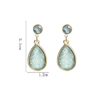 Temperament Fashion Crystal Earrings - All-In-One Store