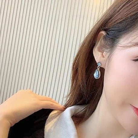 Temperament Fashion Crystal Earrings - All-In-One Store