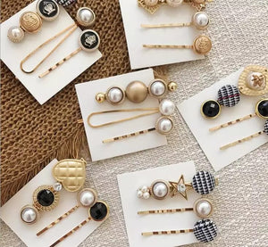 Three Pcs Hair Clips Set - All-In-One Store