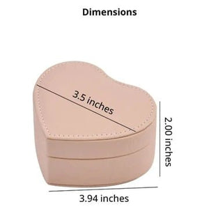 Tiny Heart Jewelry Case - All - In - One Store